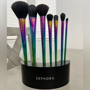 RARE Sephora Oilslick Brush Collection with Black Stand
